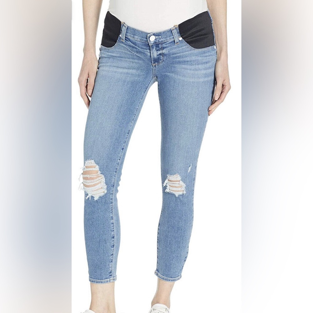 Paige Verdugo Crop Maternity Jean
